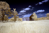 Coffeen Barn in Infrared