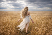 Girl in Field