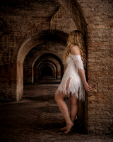 Girl with Arches