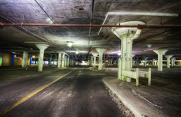 Ample parking, day or night