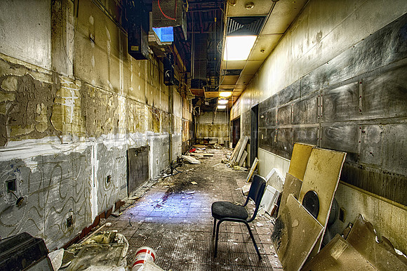 Back area